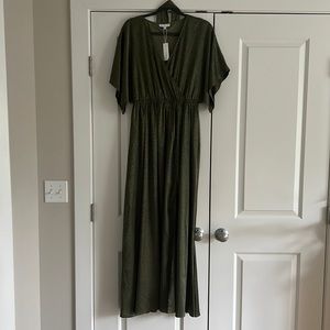 Flowy Green Dress